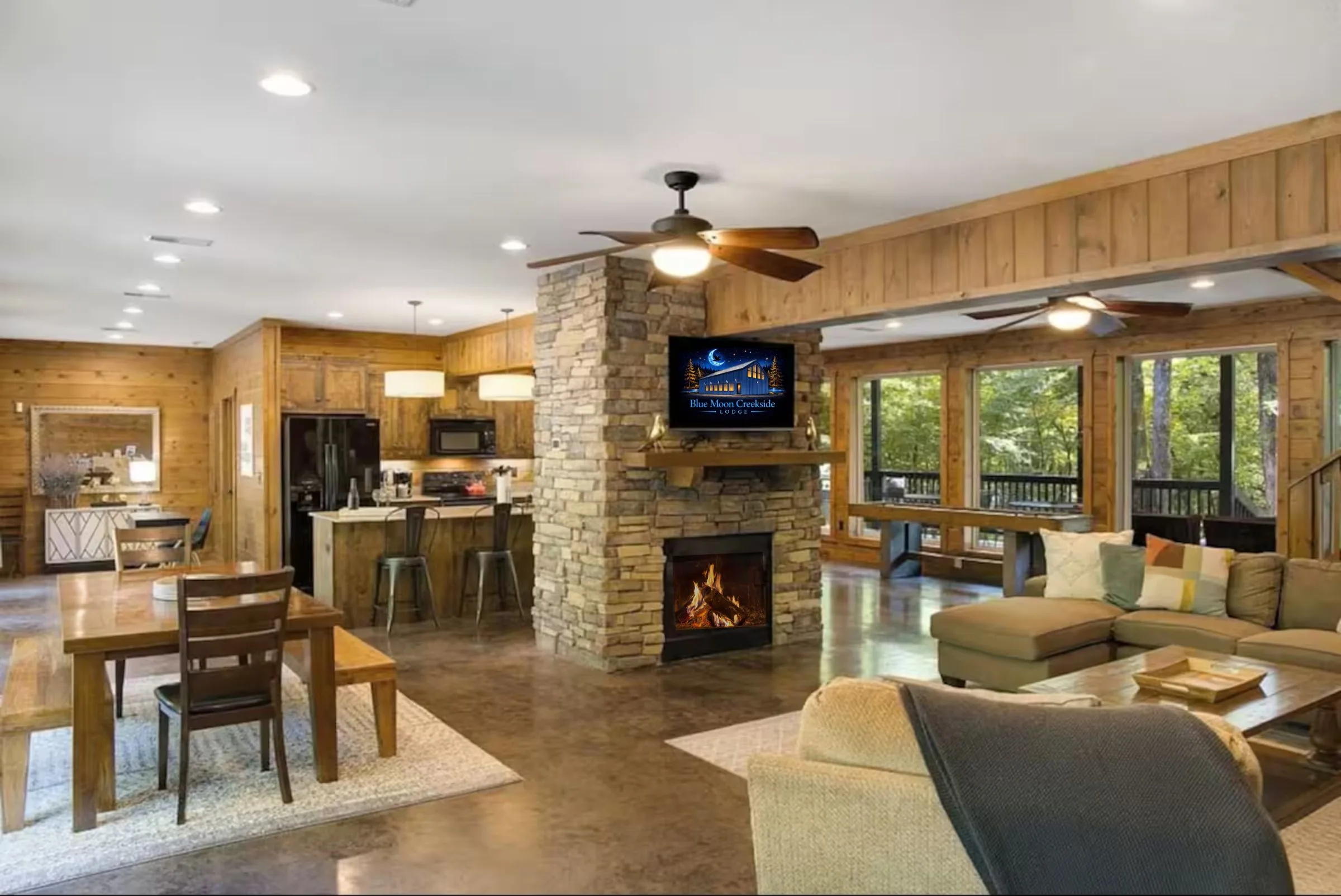 Blue Moon Creekside Lodge